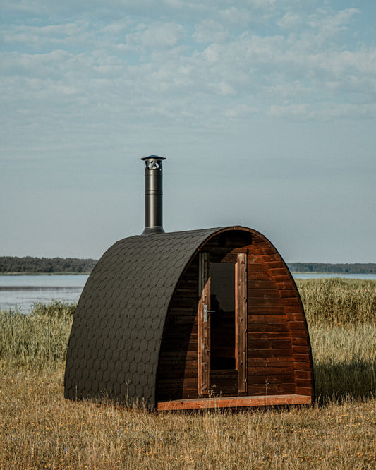 Sweat Pod™ – sauna elektryczna lub opalana drewnem