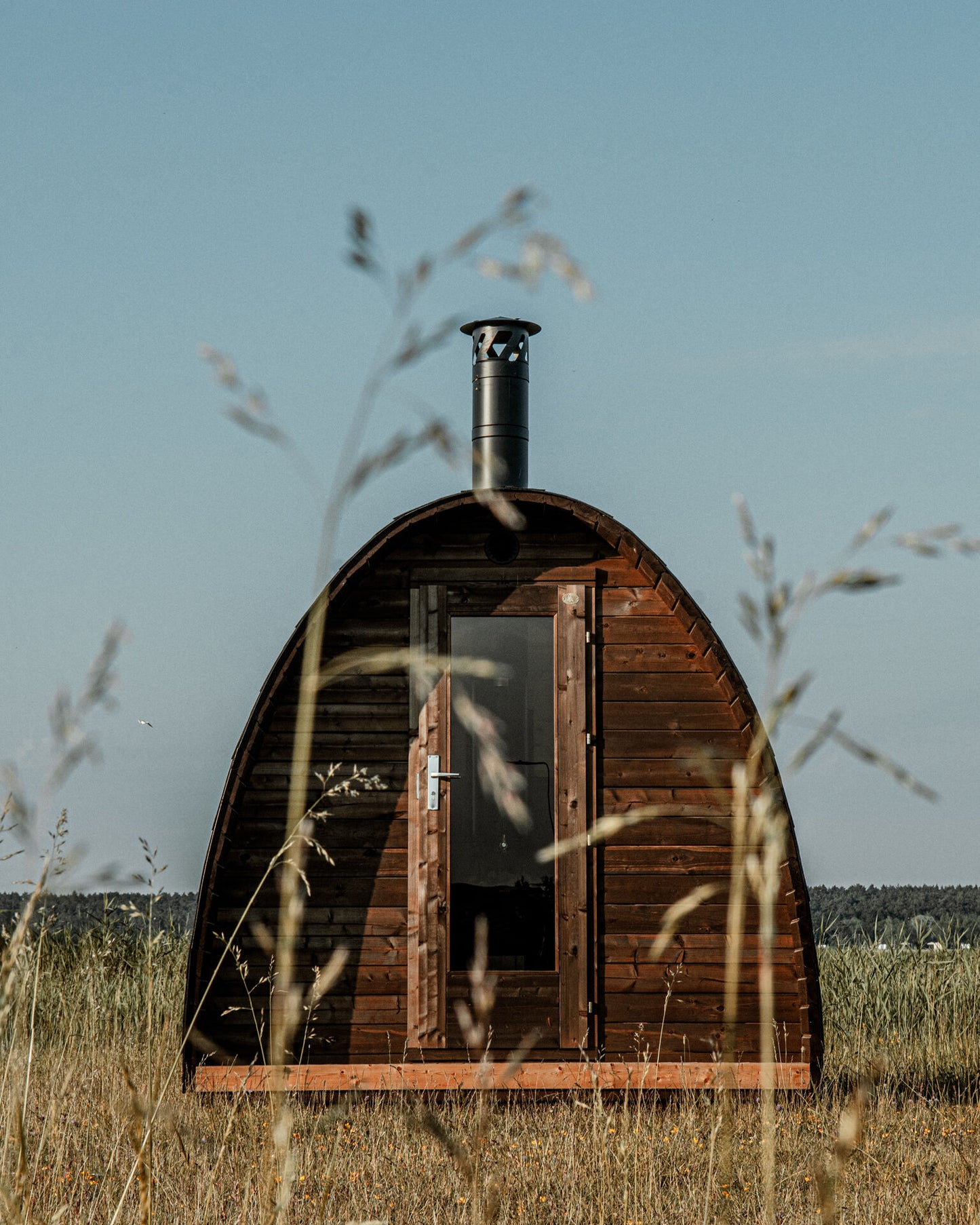 Sweat Pod™ - Electrictrisch of houtgestookte sauna