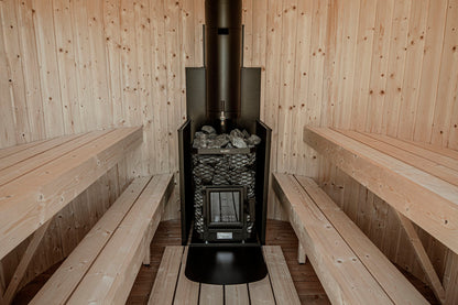 Sweat Tower™ - Electrictrisch of houtgestookte sauna