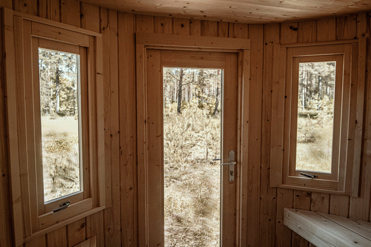 Sweat Tower™ - Electrictrisch of houtgestookte sauna